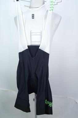 Rapha Pro Team Lightweight Bib Shorts Mens 2XL Black Cycling Compression Padded